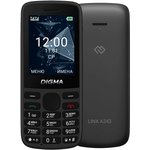 Мобильный телефон Digma A243 Linx 32Mb черный моноблок 2Sim 2.4" 240x320 ...