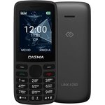 Мобильный телефон Digma A250 Linx 128Mb черный моноблок 3G 4G 2Sim 2.4" 240x320 ...