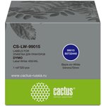 Этикетки Cactus CS-LW-99015 сег.:70x54мм черный белый 320шт/рул Dymo Label ...