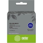 Этикетки Cactus CS-LW-99012 сег.:89x36мм черный белый 260шт/рул Dymo Label ...