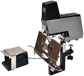 Фото 1/4 38632, Электрический степлер Grafalex 106 - настольная профессиональная модель для использования в типографиях.