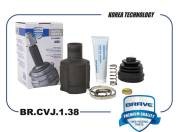 BR.CVJ.1.38, ШРУС Renault Duster 10- 2.0i/1.5 dCi, Kaptur 4WD внутренний правый BRAVE