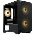 HSPD M321-TGBK-ARGB, Корпус без блока питания