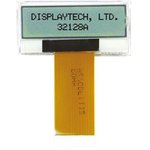 32128A FC BW-3, LCD Graphic Display Modules & Accessories 3V Dot sz=.242x.245 ...