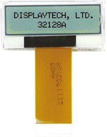 Фото 1/2 32128A FC BW-3, LCD Graphic Display Modules & Accessories 3V Dot sz=.242x.245 White Backlight