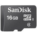 SDSDQAB-016G, Memory Cards 16GB UHS Class 4 MicroSD Card WD/SD