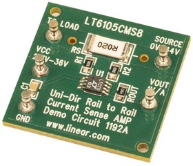 DC1192A, Amplifier IC Development Tools LT6105 Current Sense Demo Board