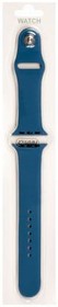 (2000000003412) силиконовый ремешок для Apple Watch 42/44мм (20), темно-синий, на кнопке