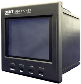 Прибор измерительный многофункциональный PD7777-3S3 3ф 5А RS-485 96х96 LCD дисплей 380В CHINT 765169