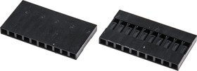 Фото 1/3 M20-1061000, M20-10 Female Connector Housing, 2.54mm Pitch, 10 Way, 1 Row