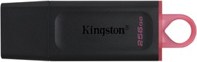 DTX/256GB, Флэш-диск 256Gb USB 3.2 Kingston DataTravele Exodia черный/красный | купить в розницу и оптом