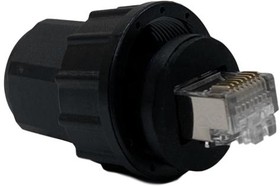 Фото 1/2 ENDC6S, RJ45 CONN, PLUG, 8P8C, 1PORT, CAT6