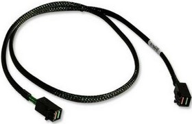 Кабель ACD-SFF8643-03M, INT, SFF8643-SFF8643 ( HDmSAS -to- HDmSAS internal cable, w/SideBand), 30cm