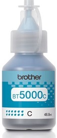 Фото 1/10 Чернила Brother BT-5000С для DCPT300, 500W, 700W, 310, 510W, 710W, голубые. Ресурс 5000 страниц (BT5000C)