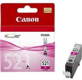 Фото 1/8 Картридж струйный Canon CLI-521M magenta - розовая чернильница 2935b004