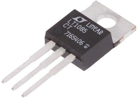 Фото 1/3 LT1085CT#PBF, IC: voltage regulator; LDO,adjustable; 1.25?28.5V; 3A; TO220; THT