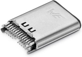 Фото 1/2 632712000021, USB Connectors WR-COM USB3.1 Type C SuperSpeed+ Plug