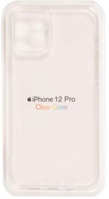 (iPhone 12) чехол Clear Case для Apple iPhone 12, 12 Pro прозрачный силикон