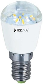 Фото 1/2 Лампа светодиодная PLED-T26 2Вт шар 4000К нейтр. бел. E14 150лм 230В для холодильн./картин/зеркал JazzWay 1007667