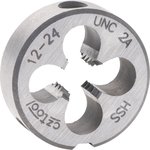 Плашка UNC №12 -24 HSS 20x7мм 245012BT