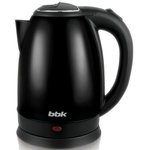 Чайник электрический BBK EK1760S, 2200Вт, серебристый и черный