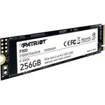 Накопитель SSD Patriot P300 256GB, M.2 2280, P300P256GM28, PCIe 3x4, NVMe ...