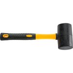 Резиновый молоток (киянка) D55мм, ручка 2K, черный 2028-920055