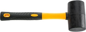 Резиновый молоток (киянка) D55мм, ручка 2K, черный 2028-920055
