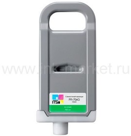 Фото 1/3 MYINK_PFI-706G, Совместимый картридж PFI-706 Green для Canon imagePROGRAF iPF8400, iPF9400, iPF9400s
