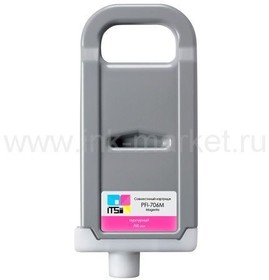 Фото 1/3 MYINK_PFI-706M, Совместимый картридж PFI-706 Magenta для Canon imagePROGRAF iPF8400, iPF9400, iPF9400s