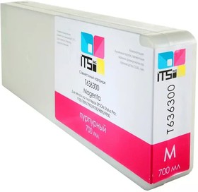 Фото 1/4 ITS-C13T636300-0700, Картридж ITSinks для Epson Stylus PRO 7900/9900, C13T636300, Vivid Magenta, 700 мл