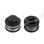 0318256, Головка триммерная WORTEX ТН 2203-1 леска ф 1.2 мм полуавт ...