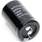 B43540A9337M000, Aluminum Electrolytic Capacitors - Snap In 400VDC 330uF 20% PVC ...