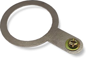Фото 1/5 32Y Ni - кольцо заземления, размер 32, никелированная латунь