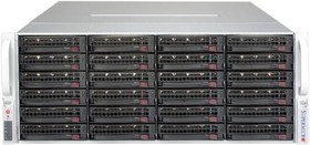 Фото 1/3 Серверная платформа Supermicro SuperStorage 4U Server 6049P-E1CR36H noCPU(2)2nd Gen Xeon Scalable/TDP 70-205W/ no DIMM(16)/ 3108RAID HDD(36)