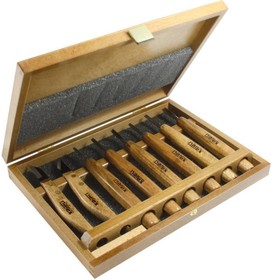 Набор из 6 резцов и 2 ножей в деревянной коробке Profi 869010