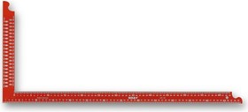 Плотницкий угольник (красный, 600х280 мм) ZWCA 600 56132001