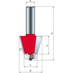 Фреза фасочная по Кориану (35.6х25.4 мм; хвостовик 12 мм) 85-00912