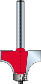 Фреза полукруглая вогнутая с подшипником (63.5х31.8х79.8 мм; R25.4 мм; Z2; хвостовик 12 мм) 34-13212