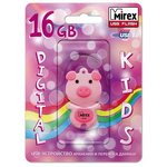 13600-KIDPIP16, Флеш накопитель 16GB Mirex Pig, USB 2.0, Розовый