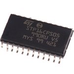 STP16CPS05MTR LED Driver IC, 3 → 5.5 V ac 100mA 24-Pin SOIC