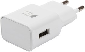 Фото 1/2 Блок питания (сетевой адаптер) FAST CHARGER (EP-TA20EWEUGWW) для Samsung USB выход 9V-1.67A для 5V-2A + micro USB, коробка