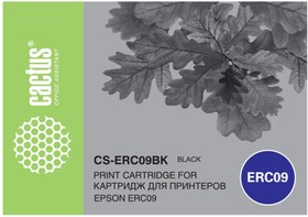 Картридж матричный Cactus ERC09BK чер. для Epson ERC09