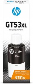 Фото 1/10 HP GT53XL 135ml Black Original Ink Bottle (1VV21AE), Чернила