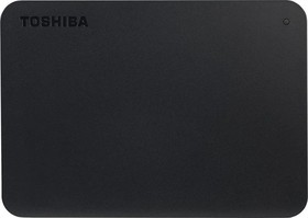 Фото 1/7 Портативный HDD Toshiba 1Тб Canvio Basics (HDTB510EK3AA)