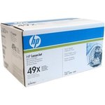Q5949XD, Картридж HP 49X лазерный увеличенной емкости упаковка 2 шт (2*6000 стр)