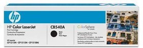 Фото 1/10 Картридж HP CB540A black - тонер-картридж для HP Color LaserJet CP1215, CP1515, CP1518, CM1312, CM1312nfi (черный, 2200 стр.)
