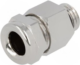 Cable gland, M8, 11 mm, Clamping range 3 to 5 mm, IP68, silver gray, 52001880