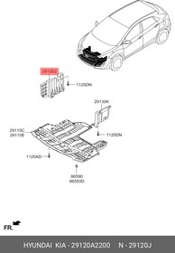 29120A2200, ПАНЕЛЬ КУЗОВА