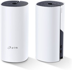 Фото 1/10 Бесшовный Mesh роутер TP-Link DECO P9(2-PACK) AC1200 10/100/1000BASE-TX белый (упак.:2шт)